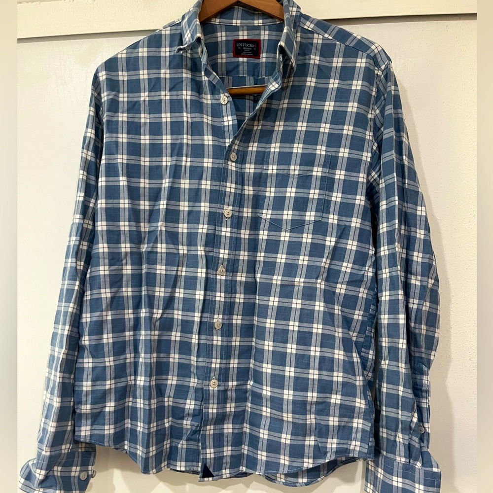 UnTuckIt Men’s Flannel Button Up